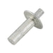 Drive Rivet Brazier Head, 3/16"DIA x 19/32"L x 7/16" Nom Grip Aluminum by SouthCo