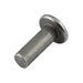 Solid Steel Rivet Flat Head 3/16 DIA x 3/8 LONG C1008 Steel Annealed Plain ANSI B18.1.1-1972 (R1981) by Spaenaur Inc.