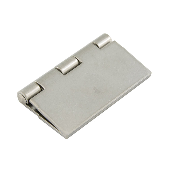 Butt Hinge, Nonremovable Pin 3" x 3 1/2" Open x .090" GA 304 Stainless Steel by Spaenaur Inc.