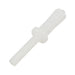 Rivet à tête plate en nylon, diamètre 0,187 po, longueur 0,625 po, prise 0,375 po/0,500 po, nylon 6/6 Sn naturel, par Spaenaur Inc.