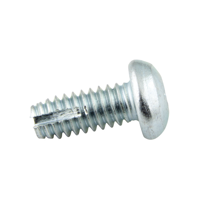 Thread-Cutting Screw, Square Socket Round Head, Type F #10-32 UNF x 1/2" LONG Low Carb Steel Case Hard Trivalent Zinc Plated, ANSI B18.6.4 by Spaenaur Inc.