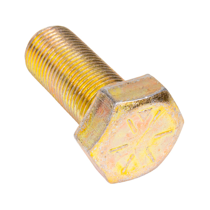 Hex Head Cap Screw Sae 1/4"-28 UNF x 3" Grade 8 Medium Carbon Alloy Steel Zinc Plated with Yellow Dichromate ANSI B18.2.1-1965