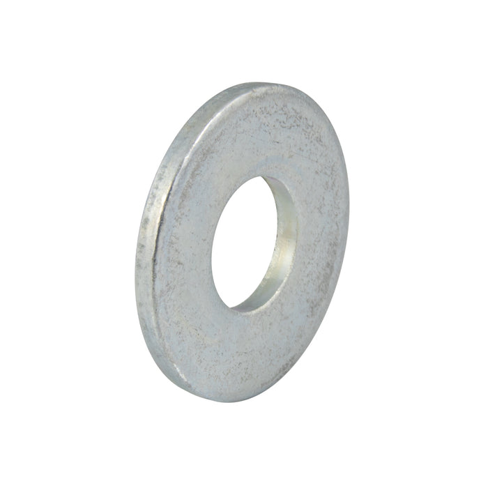 Flat Fender Washer, Round Bolt Size 5/16" 11/32"ID x 1 1/2"OD x .068-.097"THK Steel Trivalent Zinc Plated