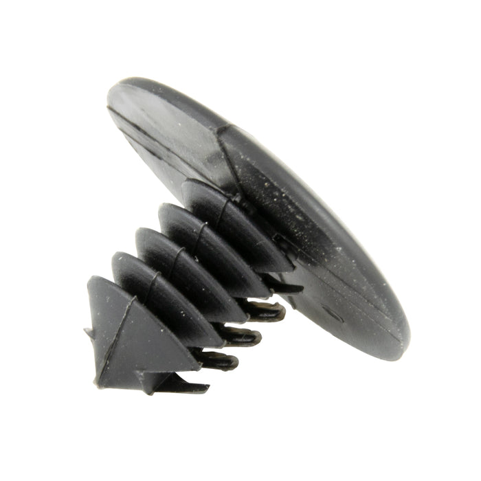 "Xmas Tree" Retainer Domed Head .182"-.192" Hole DIA x .312-.030" Panel THK x .480" LGTH Nylon Black