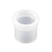 Manchon à tête en Nyltite, vis de 1/4 po, LGTH 3/4 Nylon - Dupont Zytel Natural par Spaenaur Inc.