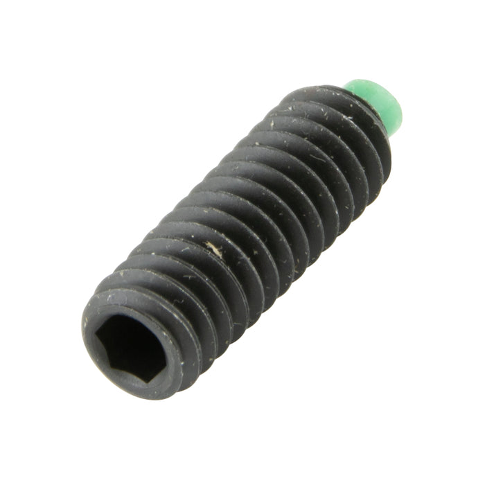 Hex Socket Set Screw with Nylon Tip 5/16"-24 UNF x 3/8" Alloy Steel Not Plated