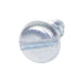 Tapping Screw, Pan Head Slotted Drive, Type AB, #6 x 5/8" Length, Steel Zinc Plated by Spaenaur Inc.