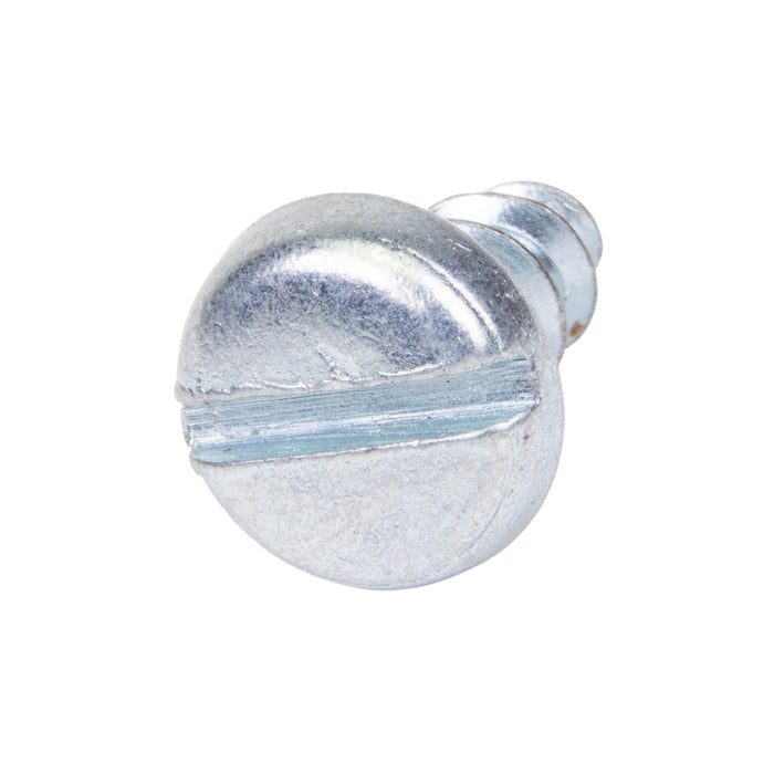 Tapping Screw, Pan Head Slotted Drive, Type AB, #8 x 2" Length, Steel Zinc Plated by Spaenaur Inc.