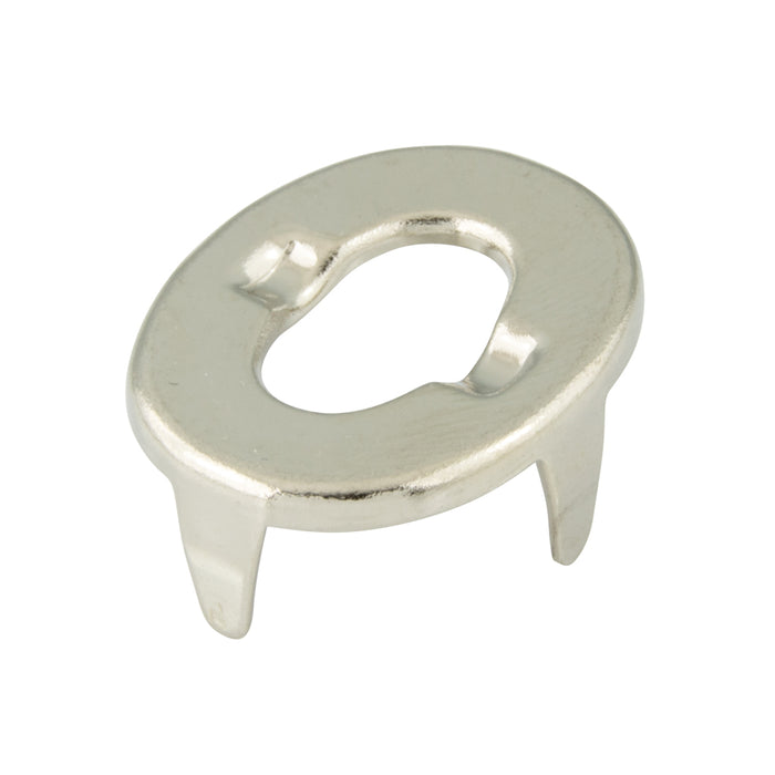 Œillet durable, longueur du cylindre 1/4 po, laiton nickelé, par Spaenaur Inc.