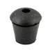Rubber GRommet Plug Type 5/8" OD x 3/16" ID x 1/16" GRoove THK x 1/2" GRoove DIA, Buna S Black, 65 Duro by Spaenaur Inc.