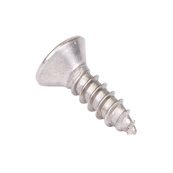 Tapping Screw, Flat Head Torx TR20 Drive, Type AB, #8 x 3/4" Length, Stainless Steel