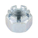 Écrou hexagonal à crêtes DIN 935 M18 x 1,50, filetage fin, classe de qualité 6, en acier zingué, DIN 935/6-ZP/Fine M18X1,50, fabriqué par Spaenaur Inc.