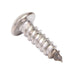 Tapping Screw, Button Head Torx Drive, #8 x 1/2" Length, Stainless Steel by Torx®