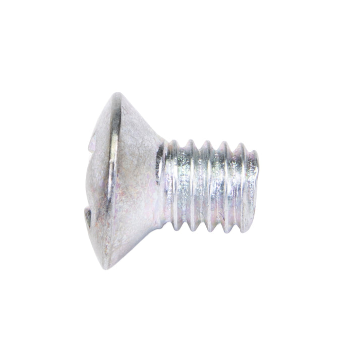 Machine Screw, Oval Head, Phillips Drive, M6 x 1.00 mm UNC x 25 mm Length, Steel Zinc Plated by Spaenaur Inc.