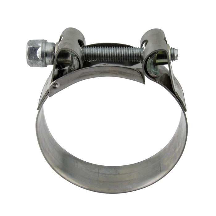 Collier de serrage 130-140 mm, bande et boîtier en acier inoxydable, vis en acier zingué CL 8.8
