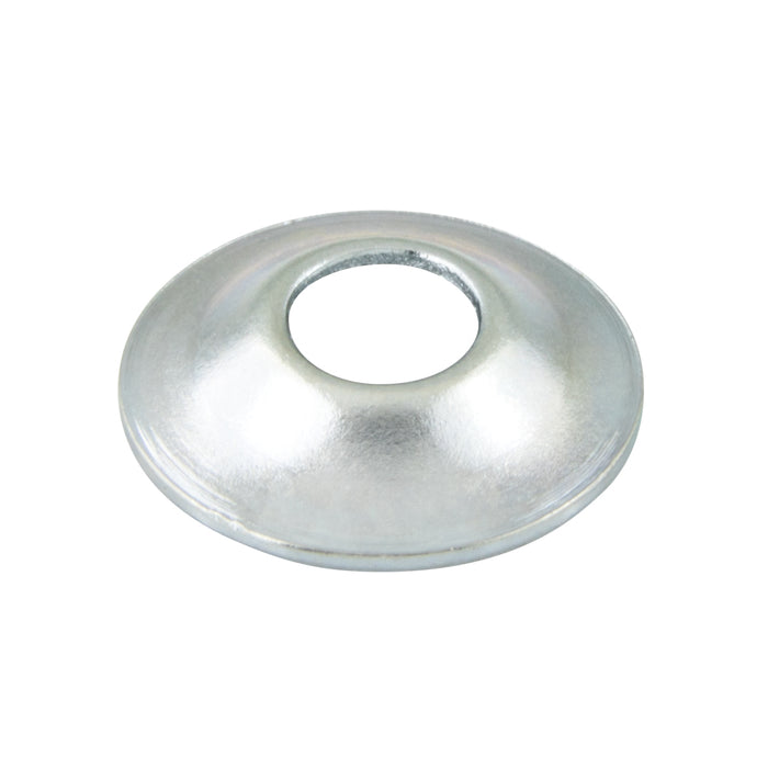 Rondelle à tête fraisée affleurante pour vis à tête ovale n° 8, diamètre intérieur n° 8 x diamètre extérieur 1/2", en acier zingué, fabriquée par Spaenaur Inc.