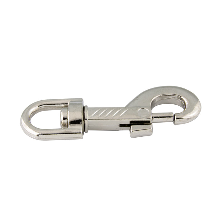 Mousqueton pour bateau, œillet rapide 17 mm, longueur totale 100 mm, mousqueton à ouverture 15 mm moulé sous pression, zingué par Spaenaur Inc.