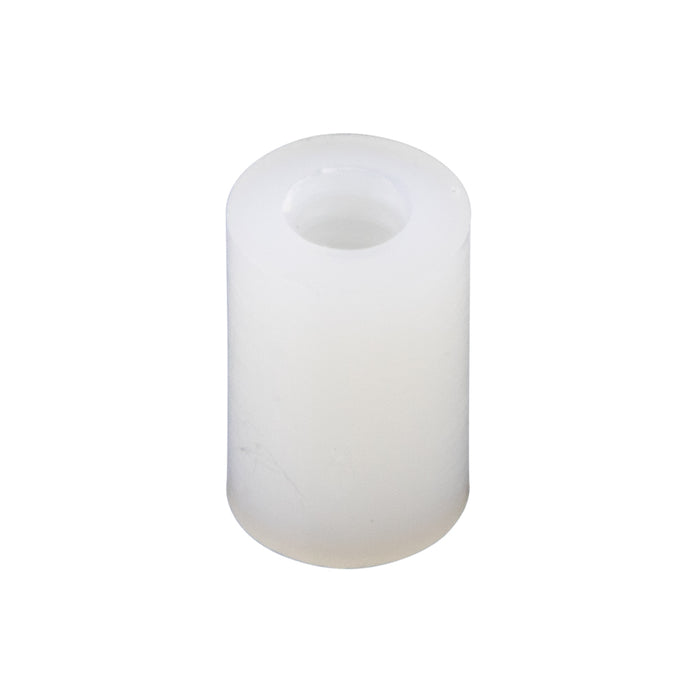 Round Tapped Spacer #6-32 UNC x 3/8" LONG x 1/4" OD 6/6 Nylon by Spaenaur Inc.