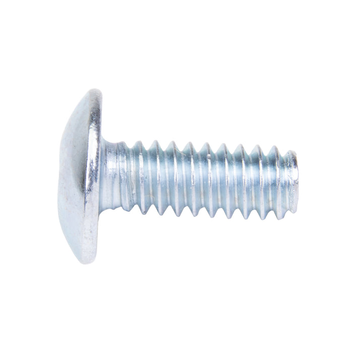 Machine Screw, Truss Head, Square Socket Drive, #10-24 UNC x 1/2" Length, Steel Zinc Plated Chromate by Spaenaur Inc.