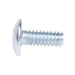Machine Screw, Truss Head, Square Socket Drive, #10-24 UNC x 1/2" Length, Steel Zinc Plated Chromate by Spaenaur Inc.
