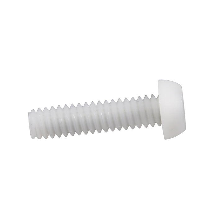Machine Screw, Round Head, Slotted Drive, 1/4"-20 UNC x 3/4" Length, Steel Electro Zinc Plated or Cadmium Plated by Spaenaur Inc.