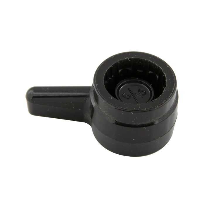 Bouton Shear-Loc « L » style n° 10 Delrin noir par Spaenaur Inc.