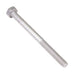 Hex Head Cap Screw Partial Threaded 1/4"-20 UNC x 3" LG Aluminum T2024 Asme B18.2.1 by Spaenaur Inc.