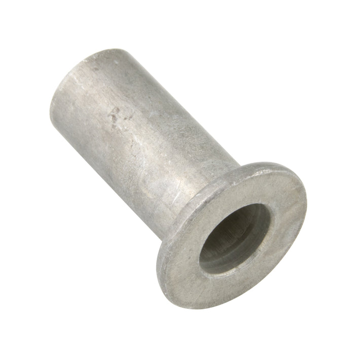 Flat Head Rivet Nut Open End Keyless 3/8"-24 UNF x .370-.455" Grip Aluminum