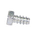Tapping Screw, Indented Hex Head Slotted Drive, Type B, #6 x 3/8" Length, Steel Zinc Plated by Spaenaur Inc.