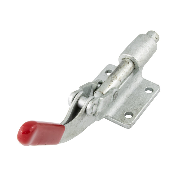 Pince à bascule à pousser-tirer à tête rouge, capacité de 300 lb, base en fonte malléable, plaque en zinc (option du fabricant) par Spaenaur Inc.