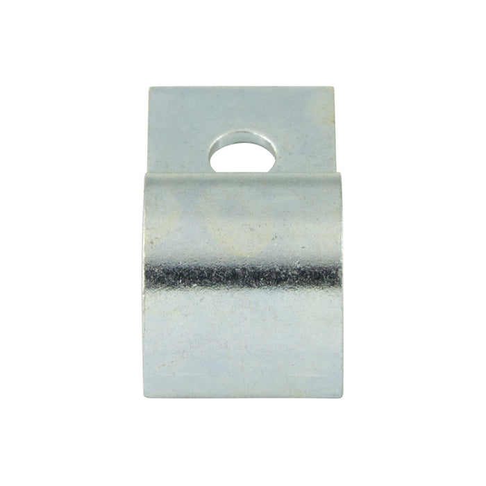 "Half" Clip 3/16" Clamp DIA, 7/32" Hole DIA, .437" C to C Steel Hot Dipped Galvanized
