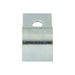 "Half" Clip 3/4" Clamp DIA, 7/32" Hole DIA .812" C to C Steel Hot Dipped Galvanized by Spaenaur Inc.