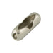 Ball Chain Connector for #3 Chain (1/8" x 11/32") Brass, Nickel Plated by Spaenaur Inc.
