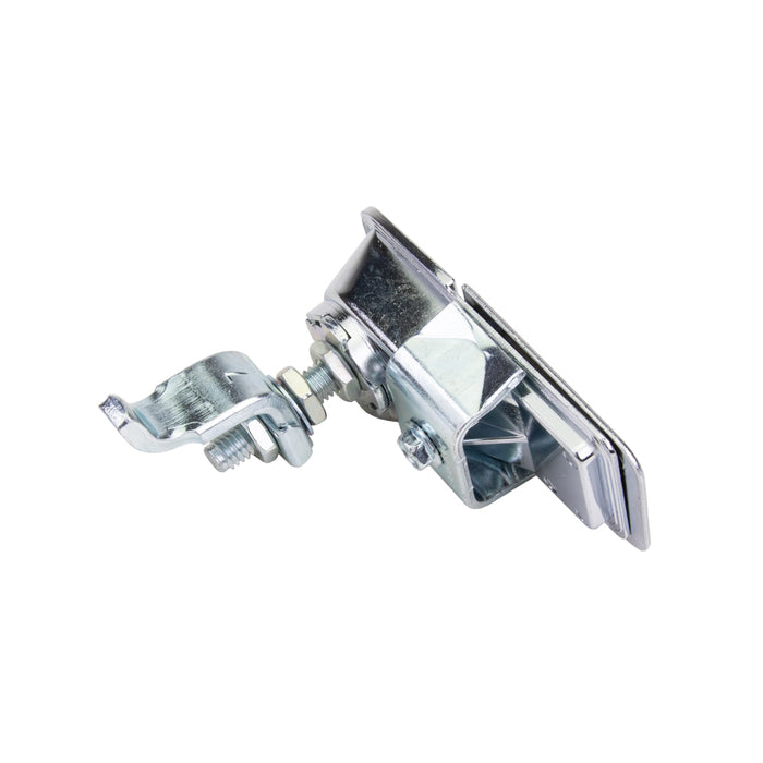 Lift & Turn Compression Latch Basic Model Flush Style Medium Size 6mm-16mm Grip Range (Pawl forward) Die-Cast Zinc, Textured Chrome by Spaenaur Inc.