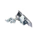 Lift & Turn Compression Latch Basic Model Flush Style Medium Size 6mm-16mm Grip Range (Pawl forward) Die-Cast Zinc, Textured Chrome by Spaenaur Inc.