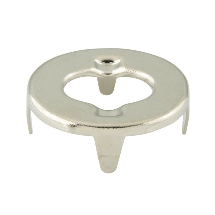 Durable Eyelet Post 5/16" Barrel Length Brass Nickel Plated by Spaenaur Inc.