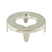 Œillet durable pour bébé, longueur du cylindre 3/16 po, laiton nickelé, par Spaenaur Inc.