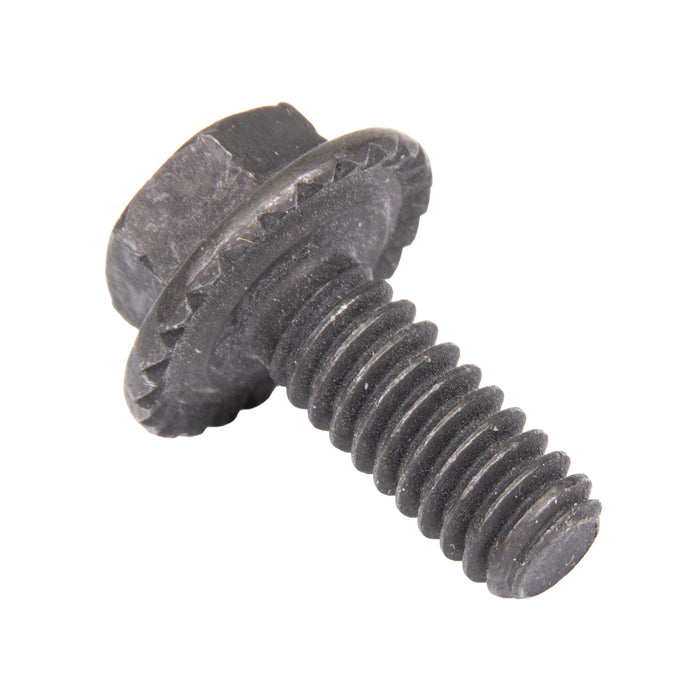 SPIN-LOCK BOLT, HEX WASHER HEAD,^^5/8" WASHER HEAD O.D.,^^1/4"-20 UNC X 5/8" (HEX 3/8" AF),^^GRADE 2 LOW CARBON STEEL,^^BLACK PHOSPHATE FINISH by Spaenaur Inc.
