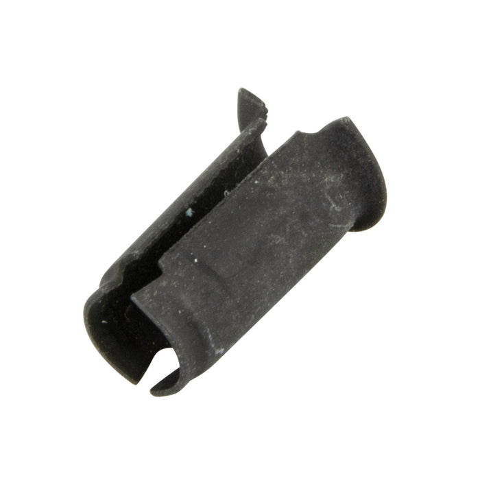 Clip tubulaire rapide .122"-.128" Diamètre du goujon (.049"-.055" Plage de panneaux) Acier à ressort, phosphate et huile par Spaenaur Inc.