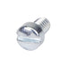 Machine Screw, Fillister Head, Slotted Drive, #10-32 UNF x 1/2" Length, Steel Zinc Plated Trivalent by Spaenaur Inc.