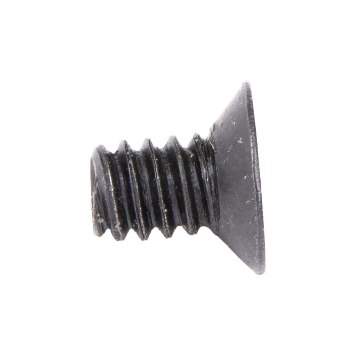 Machine Screw, Countersunk Head, Phillips Drive, #4-40 UNC x 3/16" Length, Steel Oxide Black