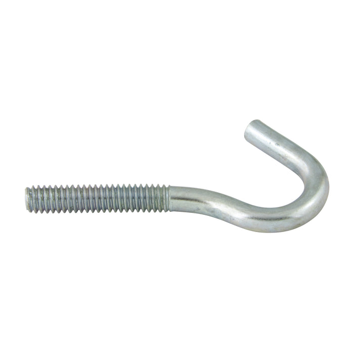 Hook Bolt 1/4"-20 x 1-1/2" THRD x 2-5/8" Oal Steel Zinc Plated by Spaenaur Inc.