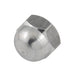 Écrou borgne, 1/4"-20, largeur 7/16", épaisseur 3/8", en aluminium, de la marque Tinnerman®