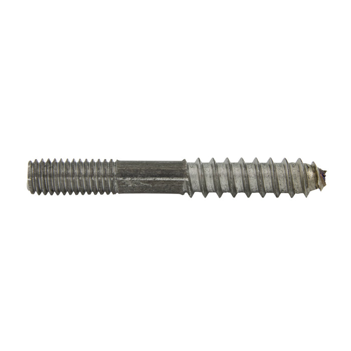 Hanger Bolts, Plain Centre, 3/8"-16 x 4" Length, Steel Plain by Spaenaur Inc.
