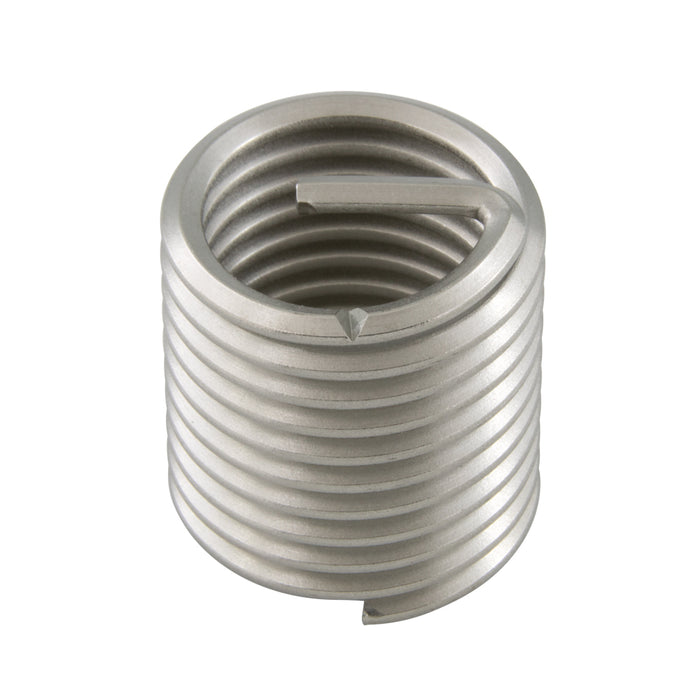 E-Z Coil Helical Thread Insert Metric Coarse M10 x 1.50mm x 10.0mm Length 18-8 Stainless Steel E-Z Lok # 40910