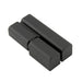 Mini Lift-Off Hinge Offset Type "B" .44" x 1.00" Die-Cast Zinc Black Polyester Powder Coat by SouthCo