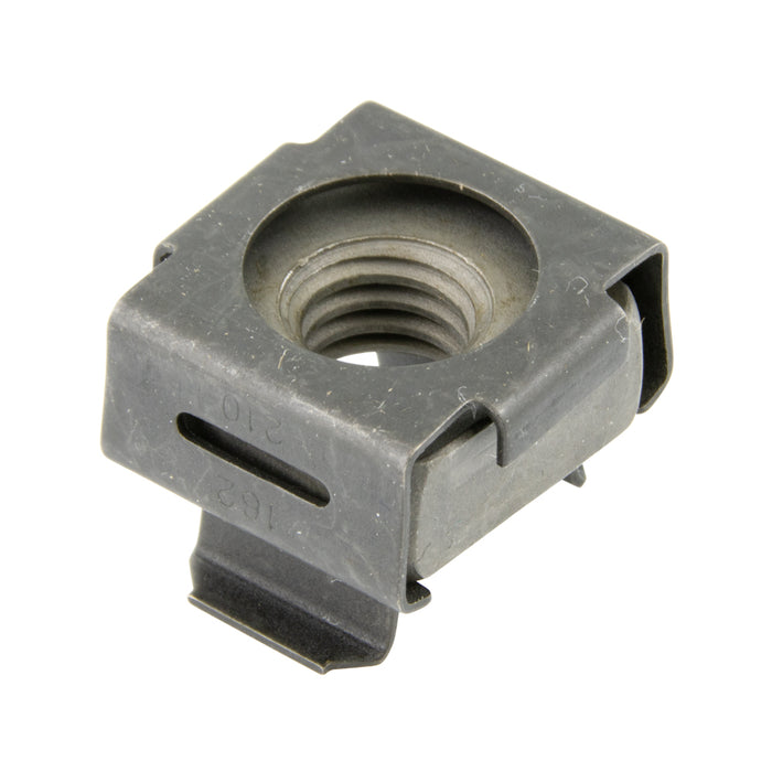 Dispositif de retenue à écrou 3/8"-16 UNC Gamme de panneaux .162"-.210" Acier à ressort Zinc électroplaqué