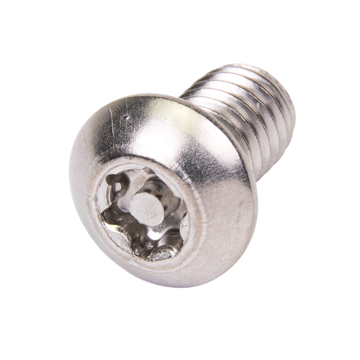 Machine Screw, Button Head, Torx Drive, M6 x 1.00 mm UNC x 20 mm Length, Stainless Steel by Spaenaur Inc.