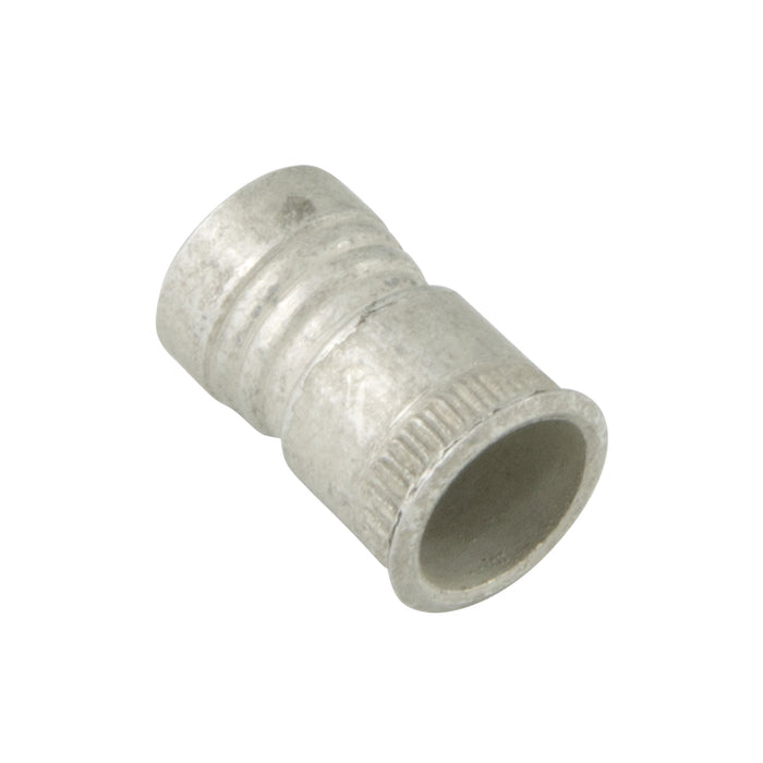 A-T Series Knurled Threaded Insert M6 x 13.08mm LGTH Steel, Trivalent Tin Zinc Plated