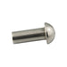 Rivet à tête ronde pleine 1/8 po de diamètre x 3/8 po de longueur en acier inoxydable 18-8 conforme aux spécifications de la norme ANSI B18.1.1-1972 (R1981) de Spaenaur Inc.